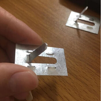 画萌保温钉固定铁丝网卡子建筑钢丝网挂片外墙挂网铁皮钉子保温钉挂片