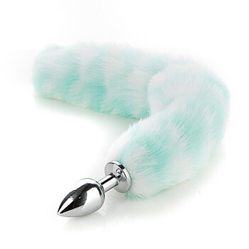 狐狸尾巴金属肛塞拉珠后庭gay男女用杠交sm另类调教cos道具性玩具夫妻