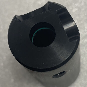 巴马阀带槽带杆液压系统用巴马环过桥四道密封过桥巴马内8内9长50外