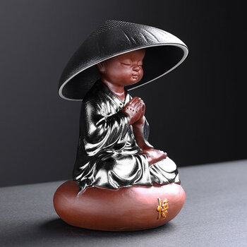 新款悟道小和尚茶漏抖音同款器氏茶叶过滤网家用功夫茶具配件茶隔茶