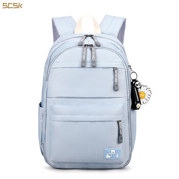 scsk 大容量冰箱式儿童双肩书包中学生超轻便初中生女孩小学生多层分