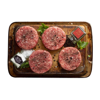 麦当劳同款牛肉饼批发新鲜汉堡原料 儿童汉堡肉饼半成品 75g*40片