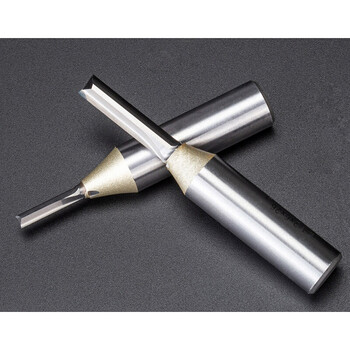 公制tct双刃直刀木工铣刀开槽刀具修边机刀头雕刻机锣刀12柄定制1415