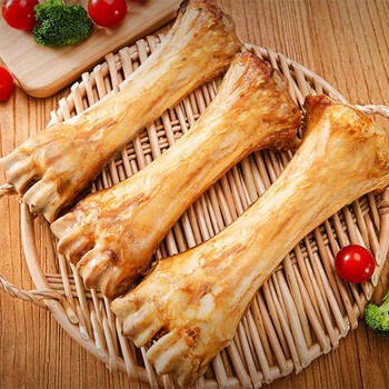 minksheen狗狗零食磨牙棒狗骨头洁齿棒真牛骨头中大型犬宠物狗磨牙棒