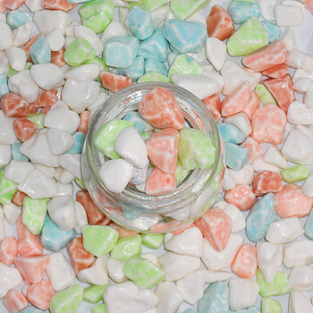 小石头奶糖多规格8090后怀旧软糖酸奶味巧克力味糖果彩色石头糖新春