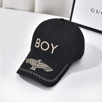centuryboy帽子男女潮牌老鹰刺绣鸭舌帽ins欧美棒球帽百搭情侣字母
