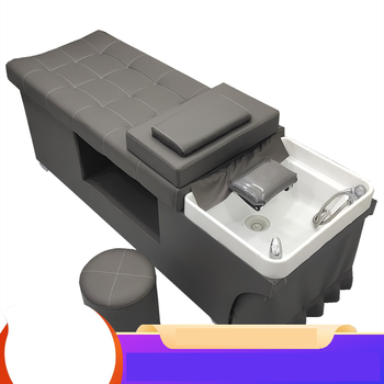 洗头床发廊理发店专用洗头床美容美发泰式按摩特司悠全躺洗头床既热水