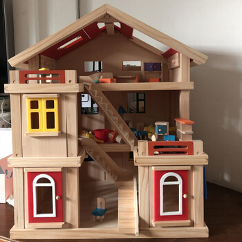 拼装小屋女孩小屋别墅公主房子儿童房玩具屋木制过家家玩具大型新款