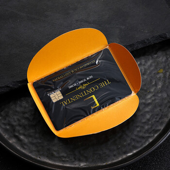 wick电镀金币基努里维斯收藏硬币 电影道具周边 大陆酒店房卡 均码