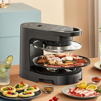 九阳joyoung空气炸锅5升家用电炸锅可视窗口烧烤空炸一体机