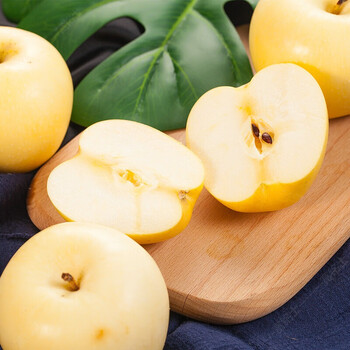 晨臻黄元帅苹果黄金富士新鲜水果黄香蕉面苹果宝宝新鲜应季水果5斤装