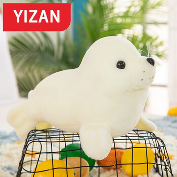 西克里*小海豹玩偶 海洋海底世界仿真海豹小海狮公仔毛绒玩具抱枕玩偶