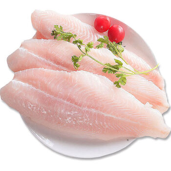 新鲜无骨巴沙鱼无冰去皮龙利鱼无刺 海鲜整条鱼片 10片装