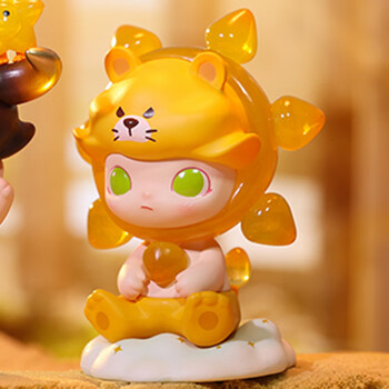 泡泡玛特(pop mart)dimoo星座盲盒女生新年礼物全套隐藏确认款 狮子座