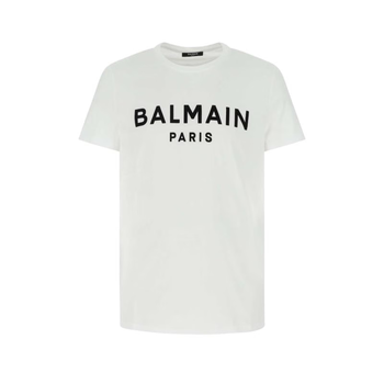 巴尔曼(balmain) 男士t恤 白色yh0ef000bb65gab 白色 yh0ef000bb65gab