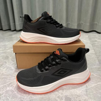 茵宝茵bao运动跑鞋轻便透气缓震男女款健身训练鞋茵宝男鞋灰色43标准