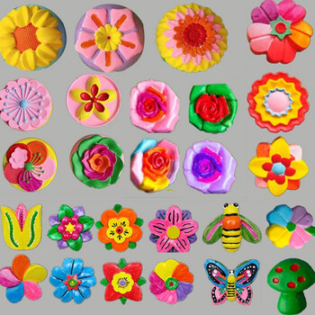 一套米奇石膏娃娃涂色模具白胚diy手工彩绘玩具涂鸦涂儿童图鸦同款