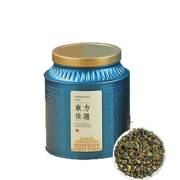 饮矿新茶桂花乌龙茶一级铁观音浓香型窨制高山茶叶袋装罐装250g散装 两罐装