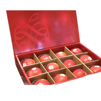 新西兰taylor泰勒苹果4122红玫瑰苹果12个礼盒脆甜皇后苹果高端水果