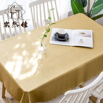 欧式防水防油防烫免洗桌布餐桌布布艺欧式防水防烫防油免洗长方形酒店