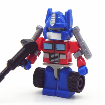 散货kreo酷垒变形玩具金刚电影版兼容拼装积木人仔 g1绝版经典擎天柱