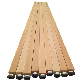 识易高端品牌格栅隔断实木格栅办公室屏风方通木方装饰竖条免打孔简约