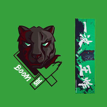 3同款毛巾王一博同款战队王嘉尔跑步汗巾街舞毛巾一波王炸120x30cm