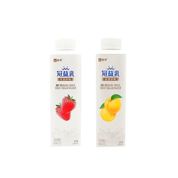 蒙牛冠益乳风味发酵乳酸奶450g 新老包装替换发 yp 草莓 5瓶