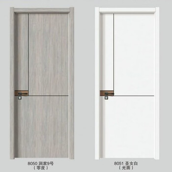 万森凯门木门房间门生态烤漆门免漆门实木复合门卧室门套装门门套碳纤