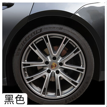 汽车轮毂防刮蹭保护圈防撞条轮胎装饰条防擦胶条配件改装用品大全黑色
