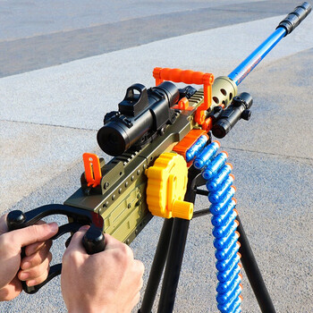 高恩m2手自一体软弹枪 儿童玩具枪抖音同款弹链式连发老干妈大菠萝重