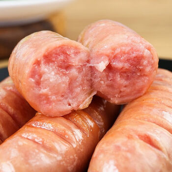 黑桥牌香肠原味600g香肠蒜味