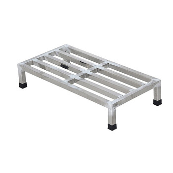 卉芸冉不锈钢单层置物架架货架酒店定制汤锅汤桶支架米面大单层粉架