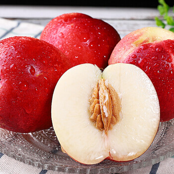 澳洲油桃白心大桃子当季脆甜蜜桃冬桃新鲜水果8斤