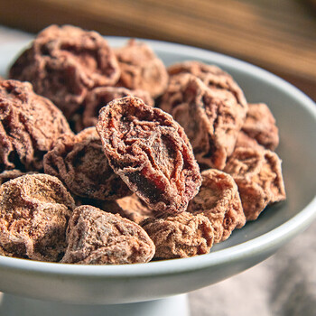 少女80斤零食 潮汕老话梅138g 酸甜咸回味持久梅子九制蜜饯