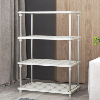 众舰行柜子储物柜客厅置物架落地多层厨房收纳神器卧室书架卫生间储物