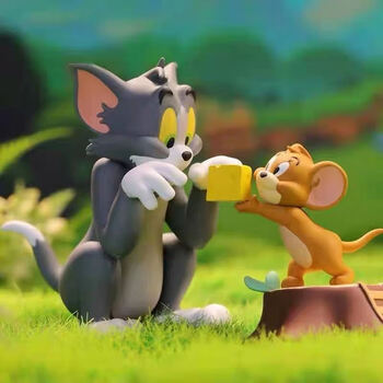 tom and jerry潮玩摆件确认款 饥饿的tom 奶酪jerry【确认款】