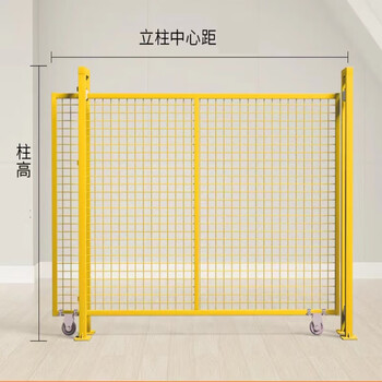 慕华晟加厚车间隔离栏网仓库隔离网厂区护栏网防护网机械设备围栏隔断