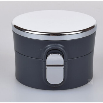 powcan保温杯内盖保康139045839045配件开关杯盖子枪灰色