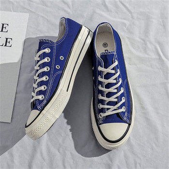 匡威converse 男鞋1970s经典款鞋高帮雾霾蓝帆布鞋 —1970—宝蓝色 39