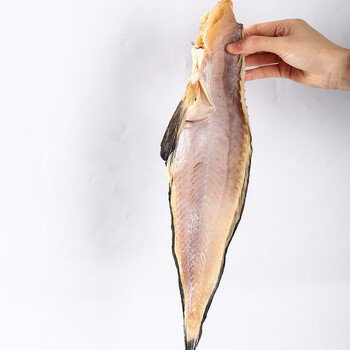 大马哈鱼咸鱼1斤装海娃鱼渔民自晒风干货海鲜日照特产去头去内脏 【2