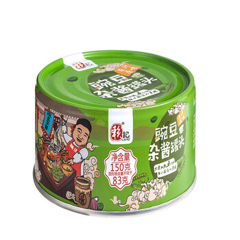 赖记重庆小面杂酱罐头小面调料牛肉面豌豆杂酱罐装方便休闲食品辣味