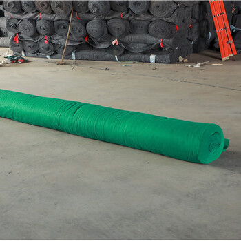 鹿藤工厂直销工地防尘绿色土工布绿色毛毡布工程无纺布防尘覆盖土批发