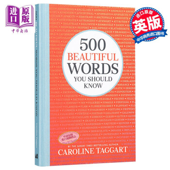 500 Beautiful Words 英文原版 你应该知道的500个美丽的单词