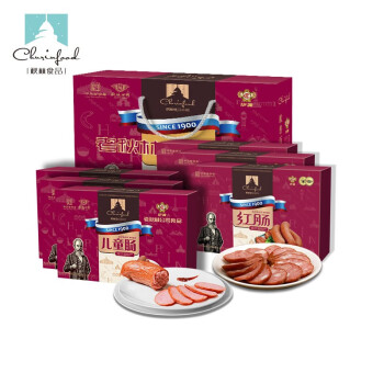 伊雅 秋林食品公司东北特产红肠儿童肠精品礼盒哈尔滨红肠 年货礼品