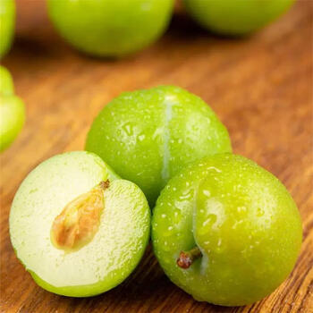 俏农优选 广东信宜三月李(酸的口感)5斤 新鲜水果酸脆青李子三华李