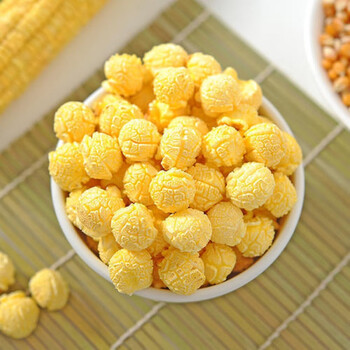 球多多球形爆米花玉米粒圆球形爆裂玉米原料影院ktv50斤225kg