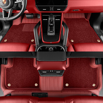 别克陆尊老款gl8新款gl8别克商务车专用羊毛脚垫汽车真皮水洗定制