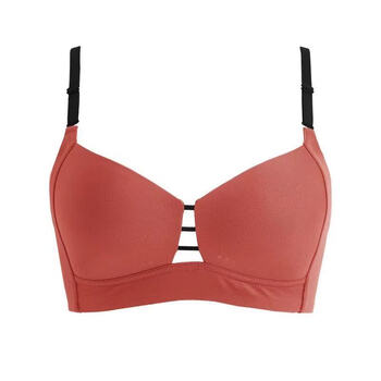 浪莎文胸女内衣夏季薄款无钢圈女士无痕透气胸罩女式收副乳防下垂聚拢