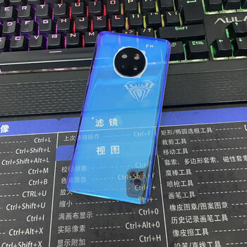 whj适用华为mate30玻璃后盖mate20pro40电池后壳背壳改装透明替换mate